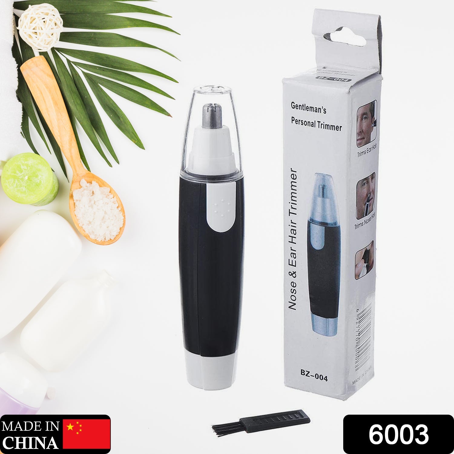 6003 Sharp New Ear and Nose Hair Trimmer Professional Heavy Duty Steel Nose Clipper Battery-Operated. DeoDap 6003 Sharp New Ear and Nose Hair Trimmer Professional Heavy Duty Steel Nose Clipper Battery-Operated. DeoDap